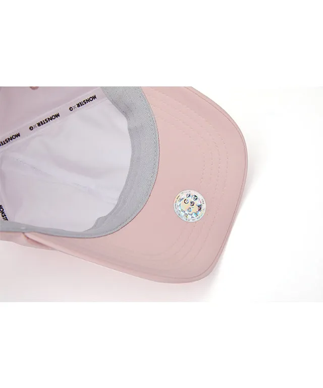 Monster G Women Swarovski Ball Cap Pink