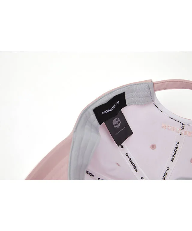 Monster G Women Swarovski Ball Cap Pink