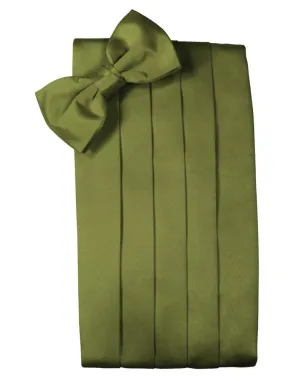 Moss Luxury Satin Cummerbund