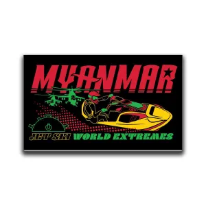 MYANMAR EXTREME SPORTS STICKER