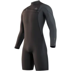 MYSTIC MARSHALL 3/2 CHEST ZIP DARK GREY