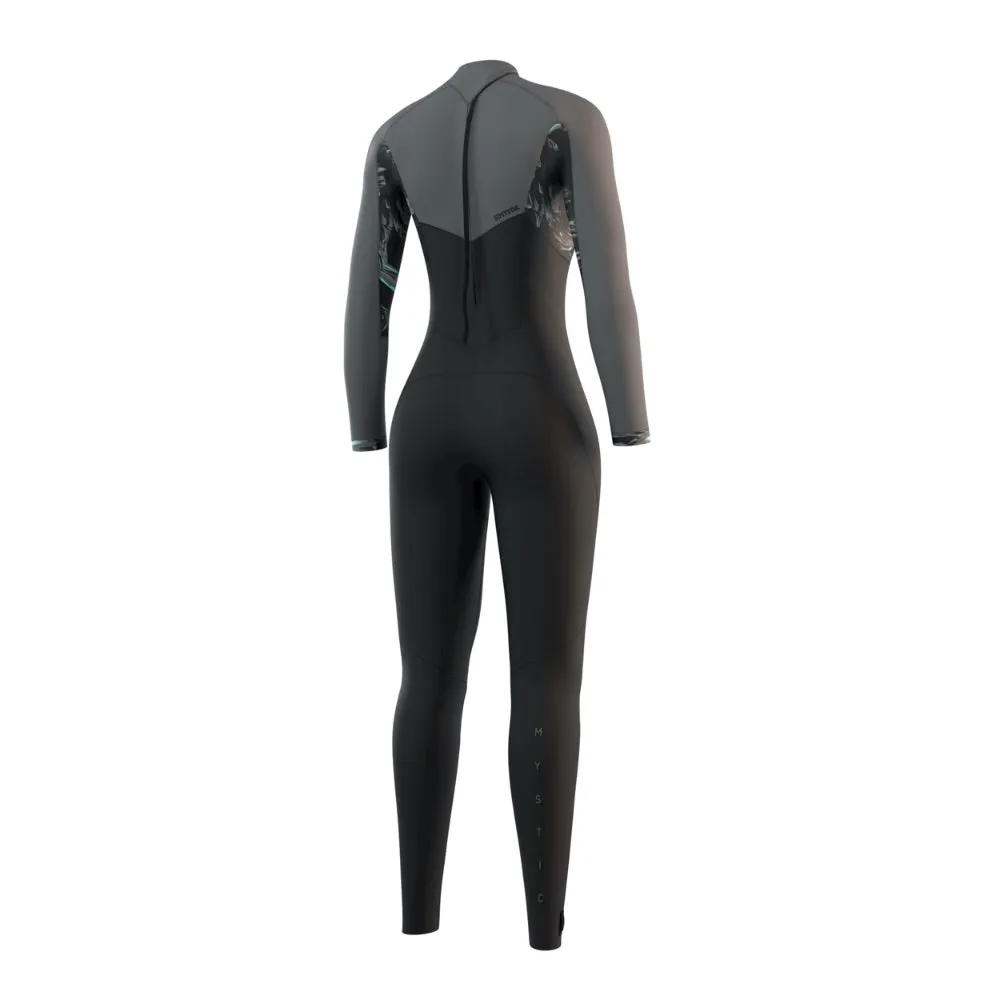 MYSTIC WMS DAZZLED 5/3 BACK ZIP BLACK