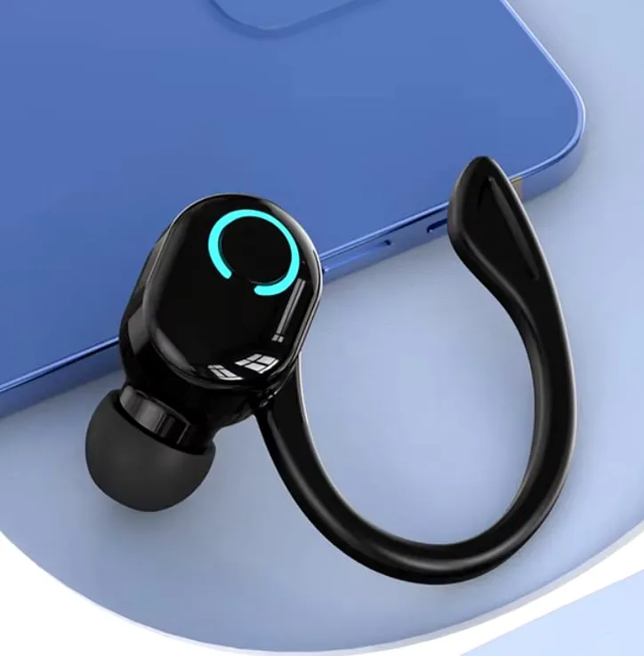 NEW Bluetooth V5.0 Wireless Earpiece Sports Waterproof Earbuds with Mic for Driving Handsfree Long Standby Business