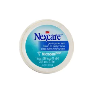 Nexcare Gentle Paper Tape (White) 25mmx9.1m