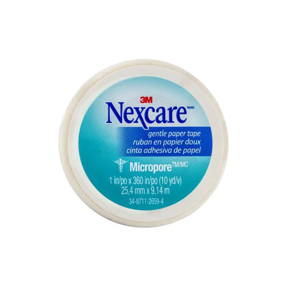 Nexcare Gentle Paper Tape (White) 25mmx9.1m