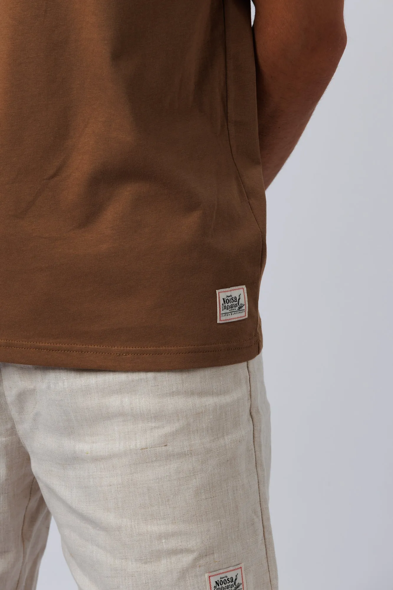 NL Mens Linen Short Natural