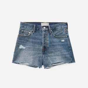 NWT Everlane Women’s The Relaxed 90’s Denim Shorts in Blue Size 30