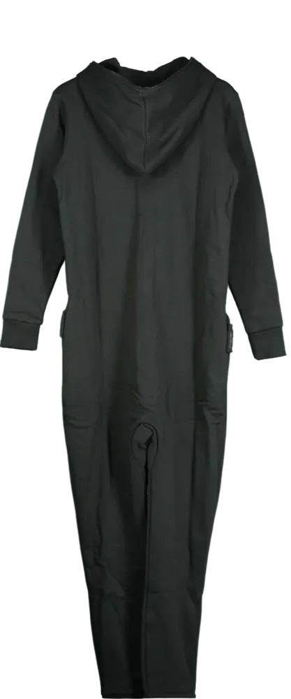 OnePiece Black Zip-Up Jumpsuit UK S