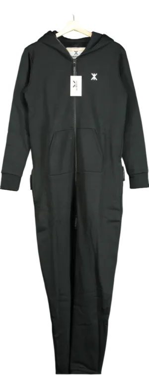 OnePiece Black Zip-Up Jumpsuit UK S