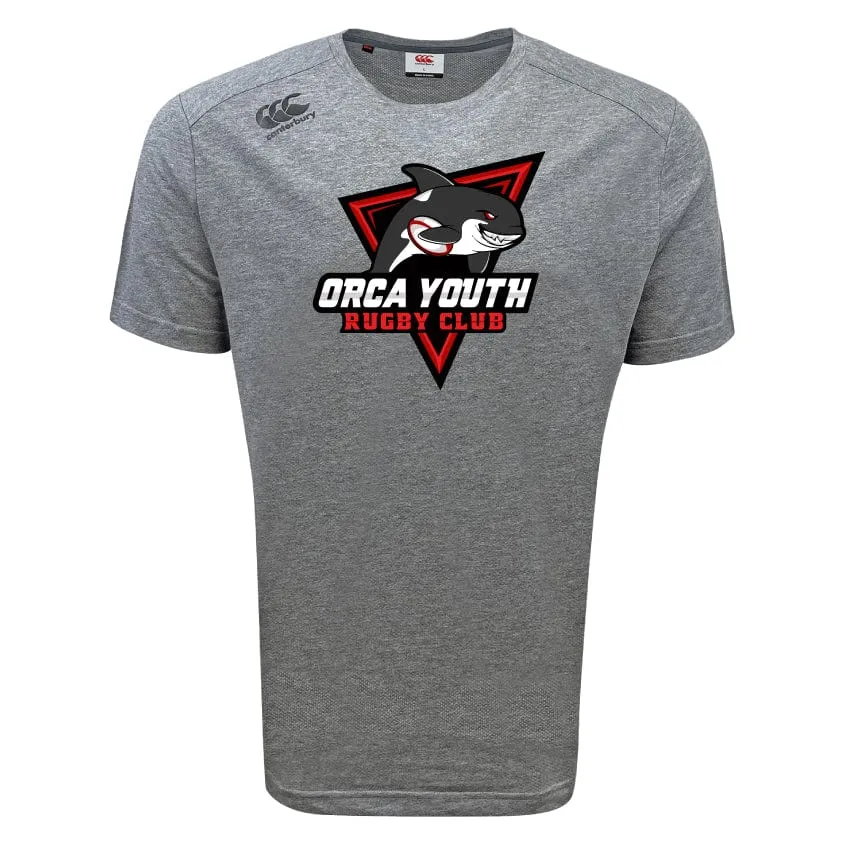 Orca Youth Tempo Vapodri T-Shirt by Canterbury