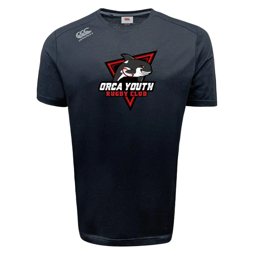 Orca Youth Tempo Vapodri T-Shirt by Canterbury