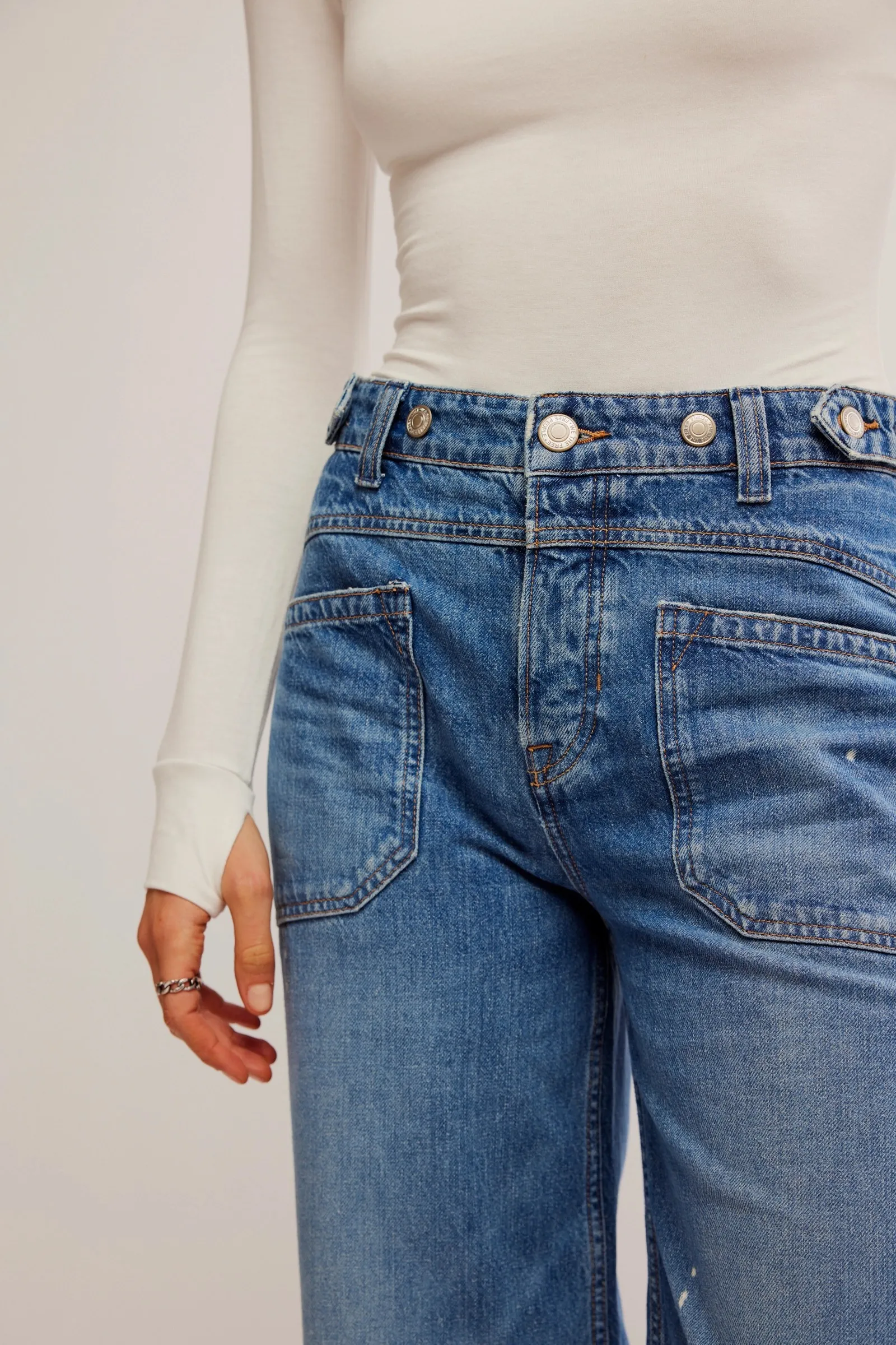 Palmer Cuffed Jeans