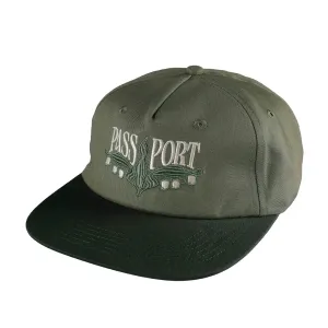 Pass~Port - Lily of The Valley Workers Cap Moss/Dark Military