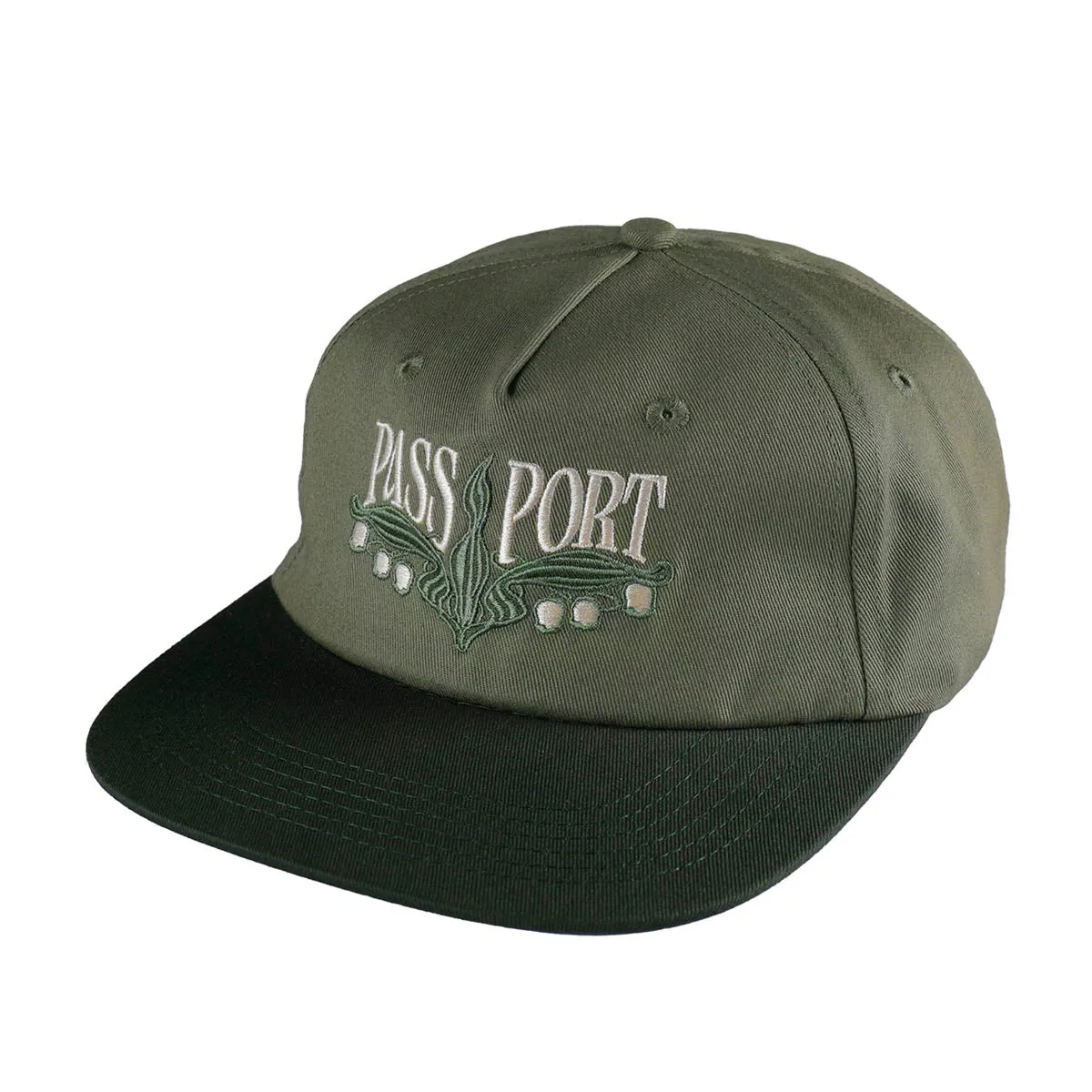 Pass~Port - Lily of The Valley Workers Cap Moss/Dark Military