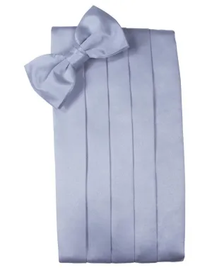 Periwinkle Luxury Kids Satin Cummerbund