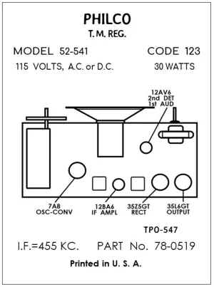 PHILCO-52-541-123