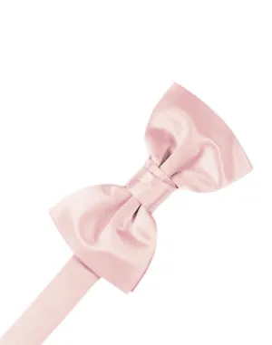 Pink Luxury Satin Kids Bow Tie