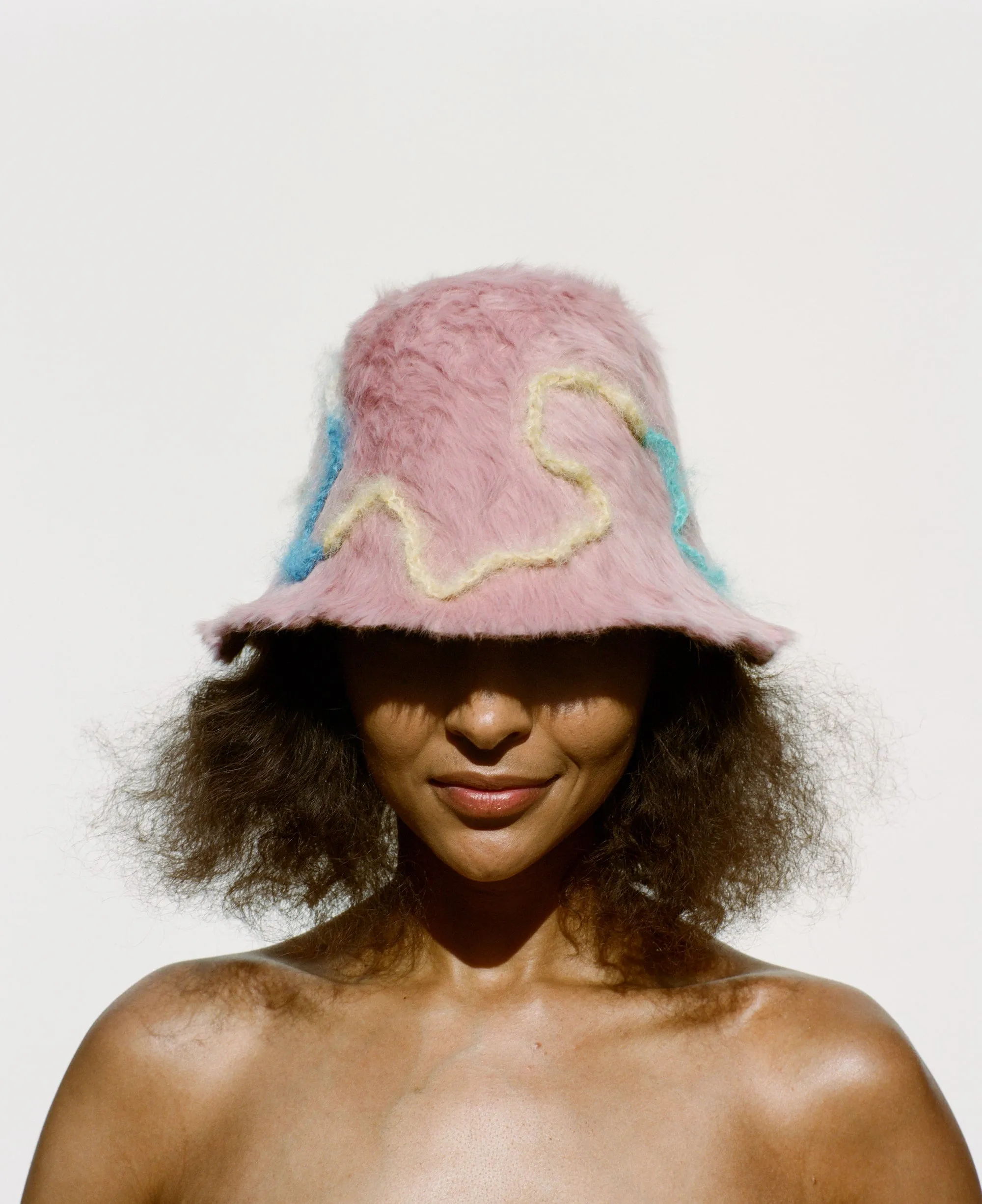 Pink Pelle Hat