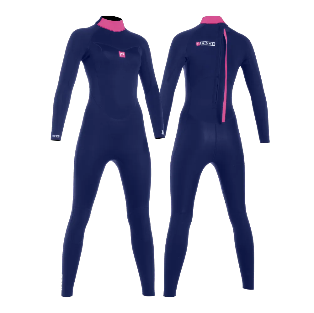 PIONEER WOMEN 5/4/3 BACKZIP STEAMER - WOMEN'S WETSUITS 22
