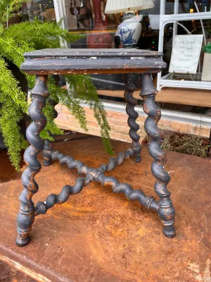Primitive English Stool/ Accent Table