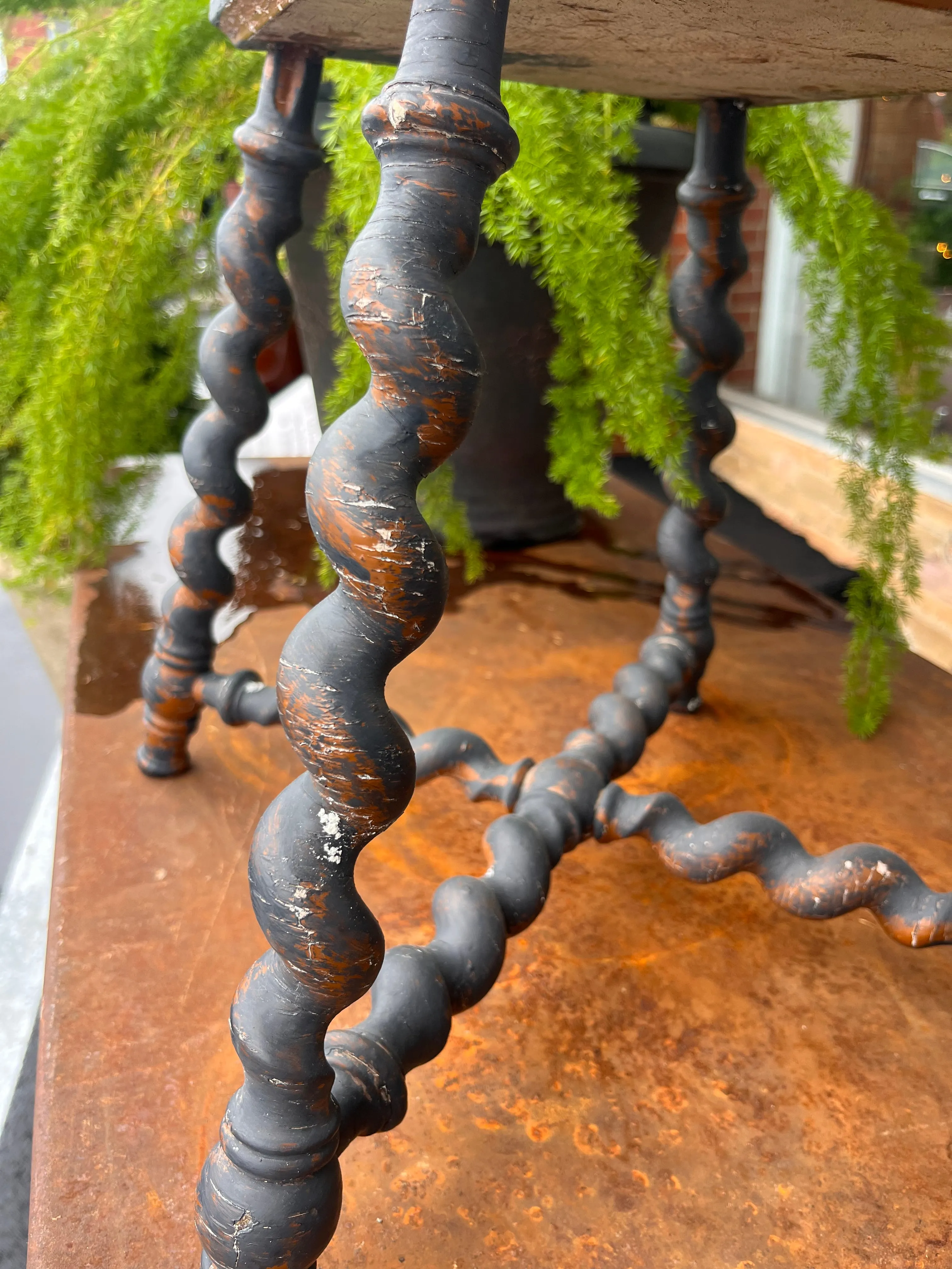 Primitive English Stool/ Accent Table
