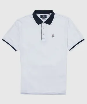 Psycho Bunny Keller Sports Polo - White
