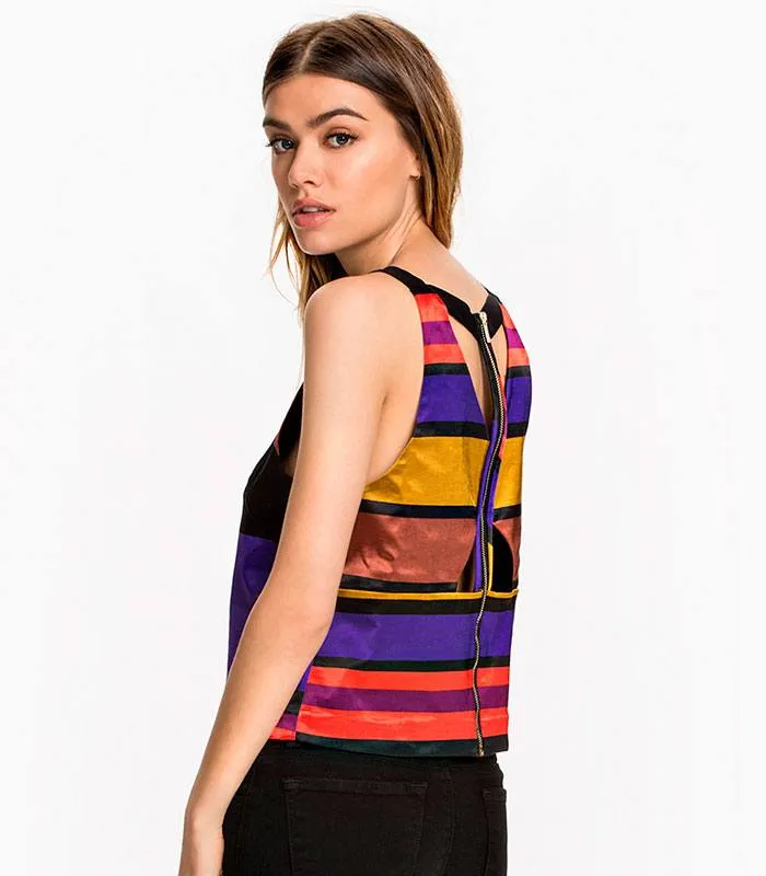 Qheck Shirt with Ruffle