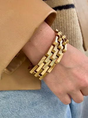 Retro Bracelet, 14k