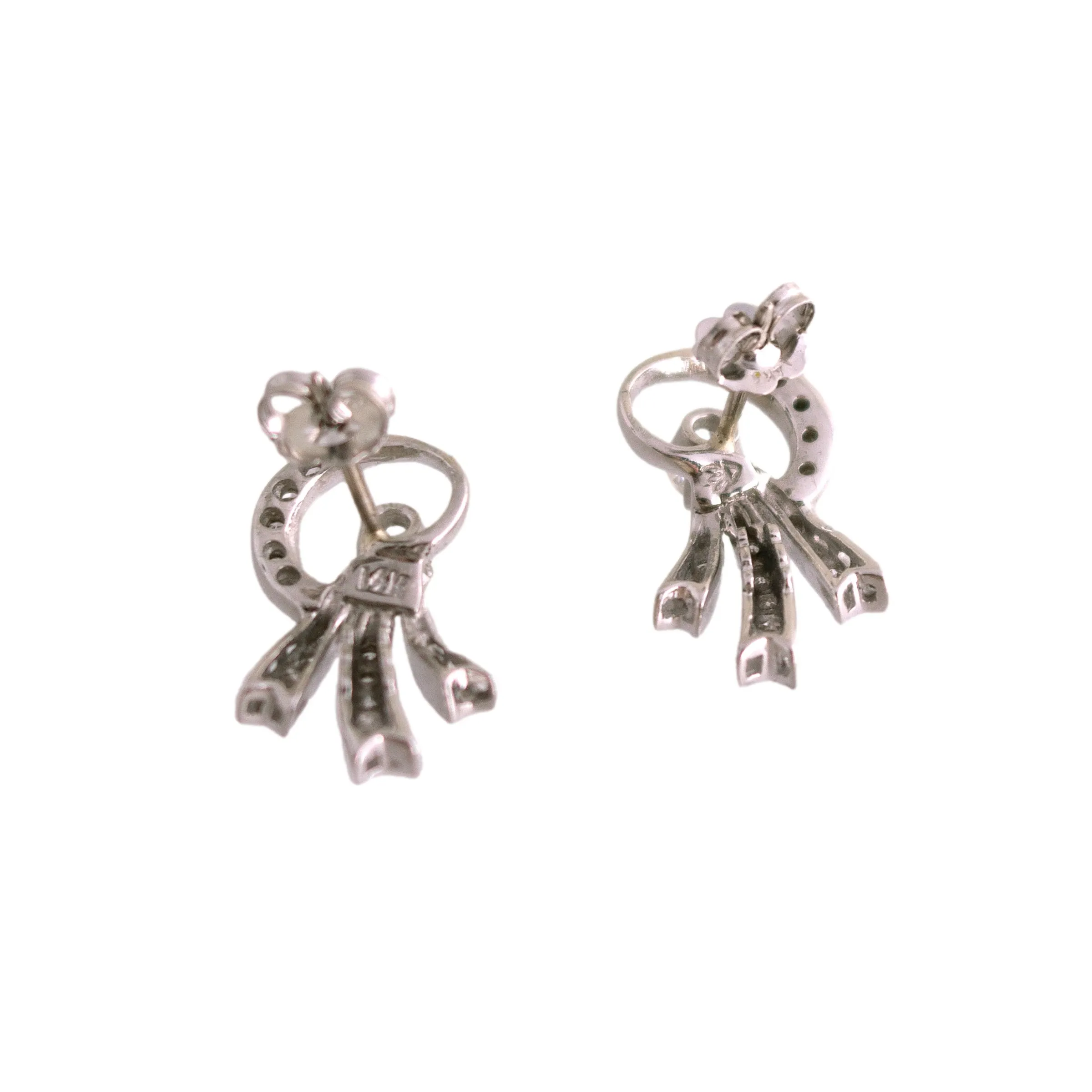Retro Diamond Spray Earrings