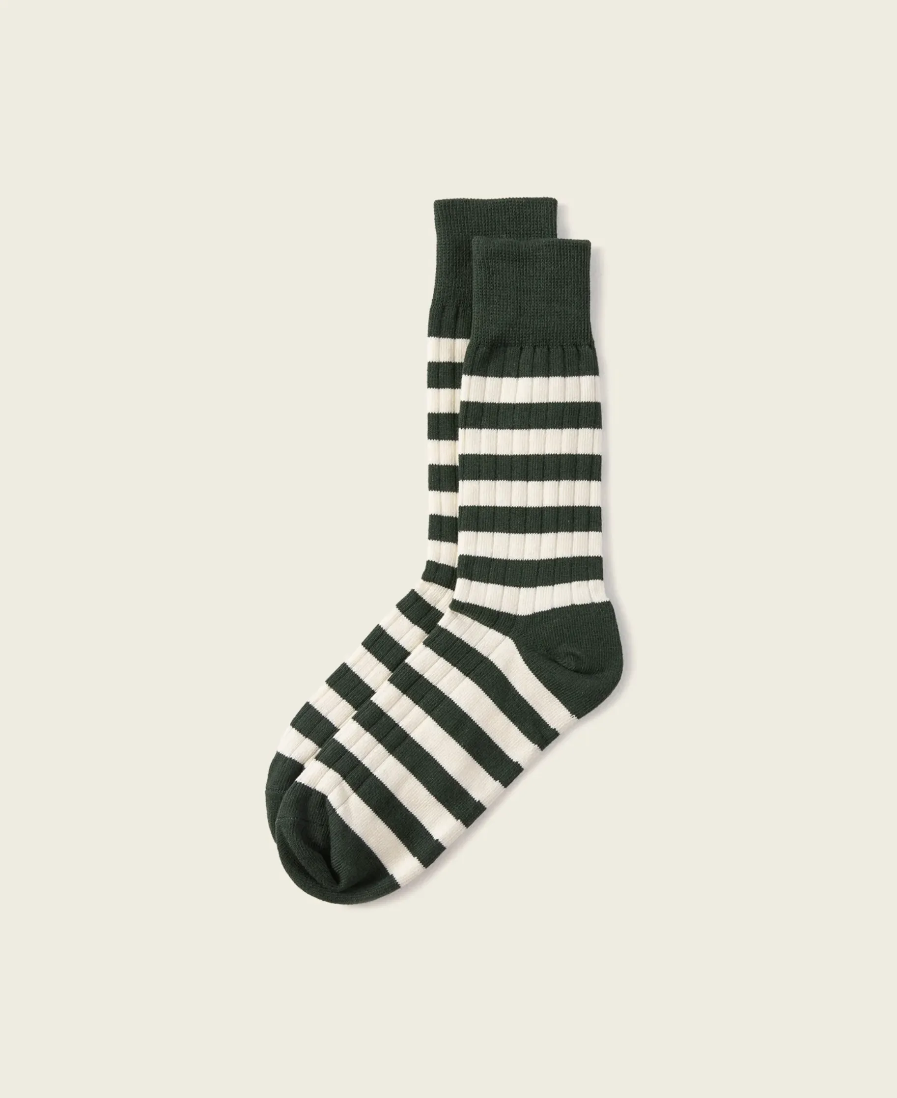 Retro Striped Cotton Socks