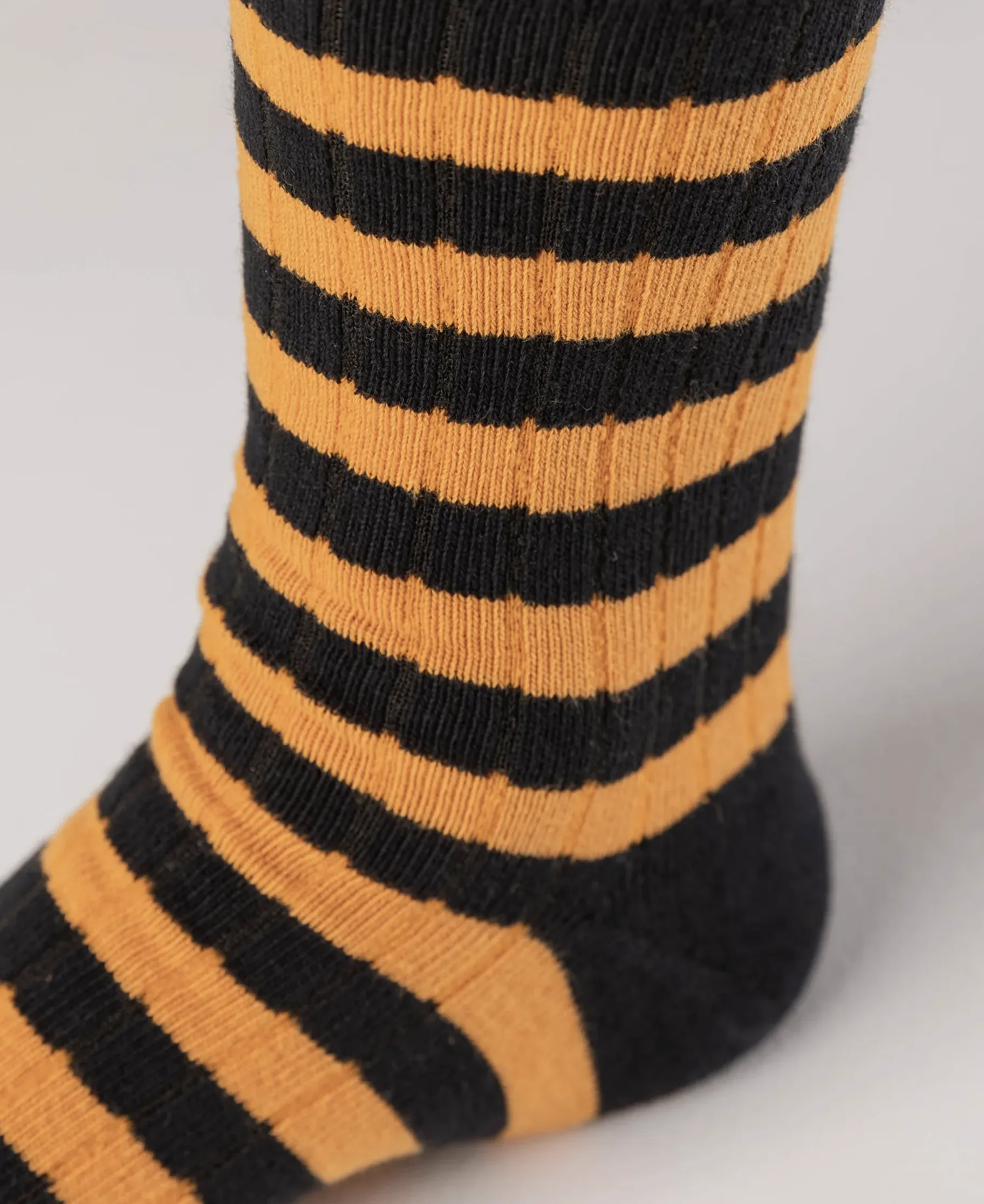 Retro Striped Cotton Socks