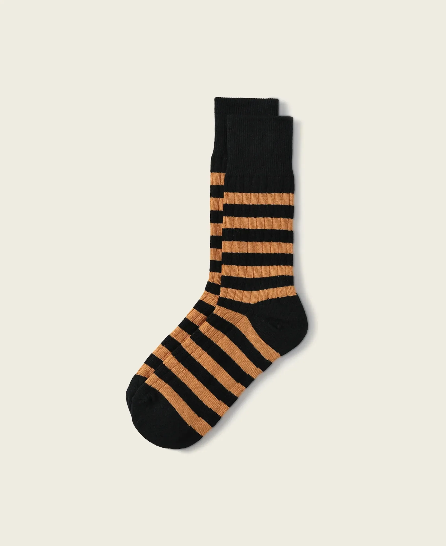 Retro Striped Cotton Socks