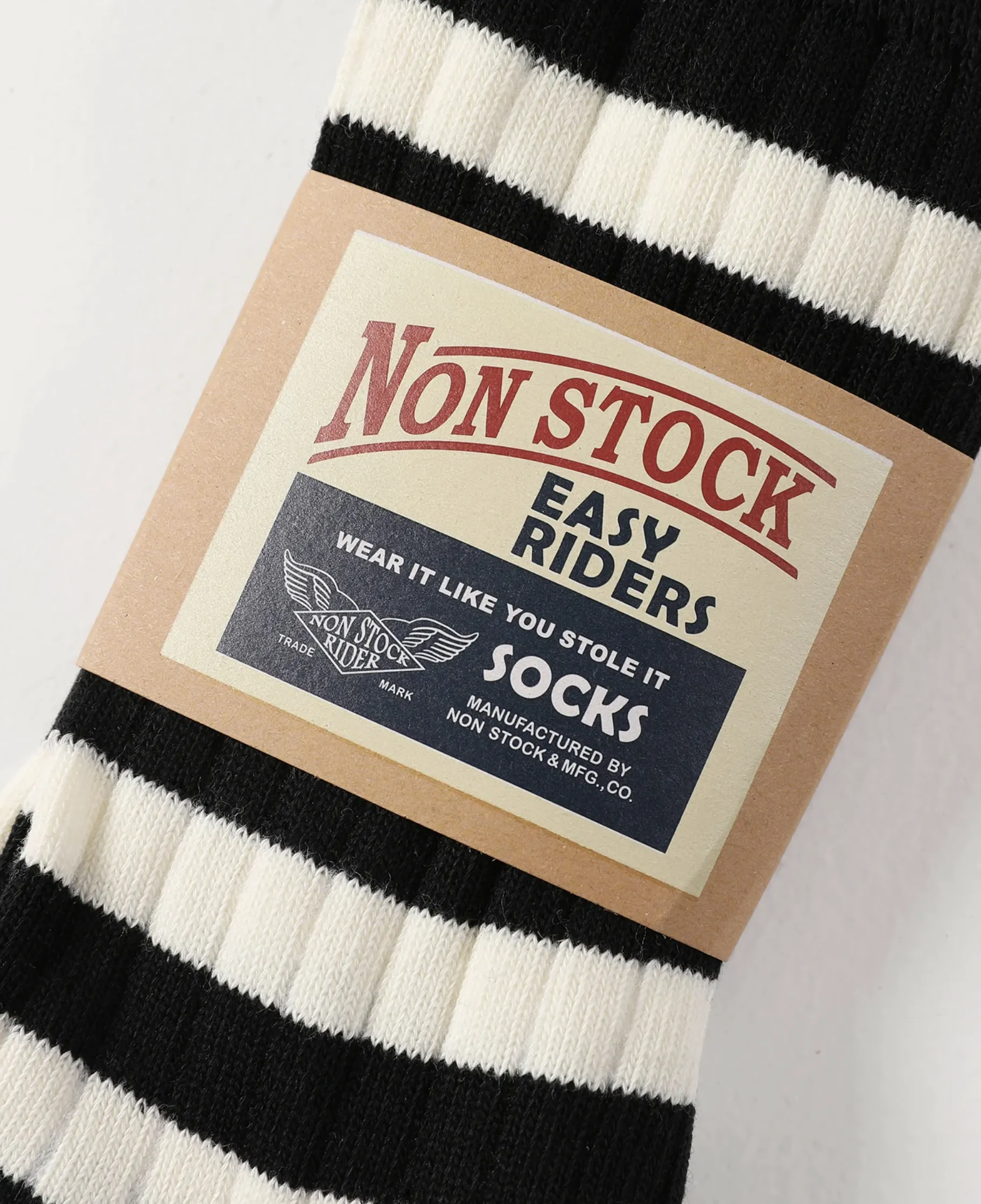 Retro Striped Cotton Socks