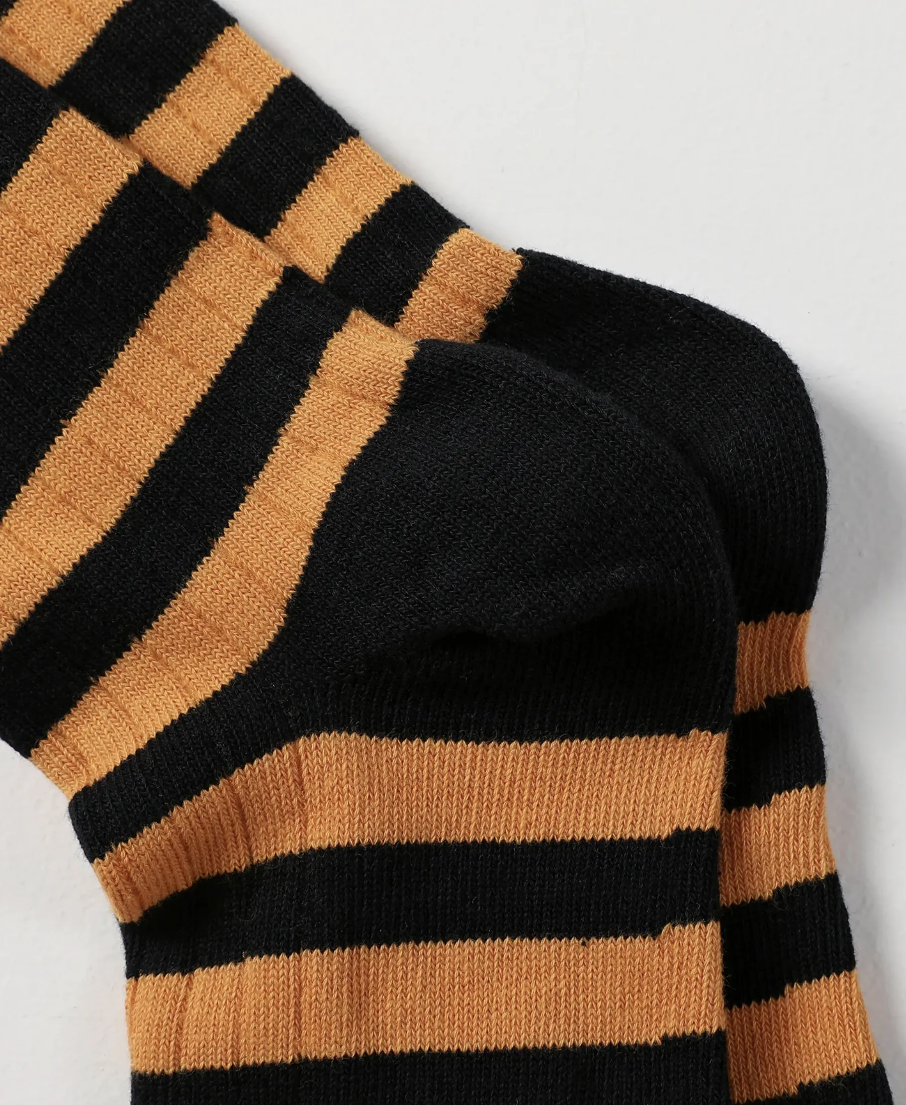 Retro Striped Cotton Socks