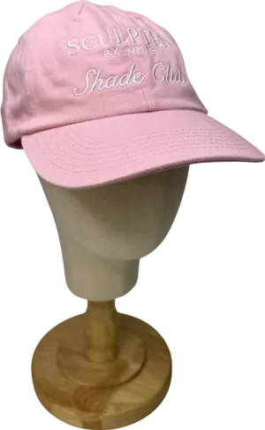 Sculpted by Aimee Pink Shade Club Baseball Cap One Size