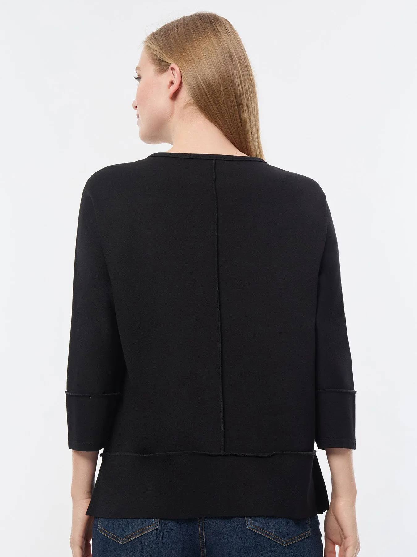 Seam Detail Dolman Tunic