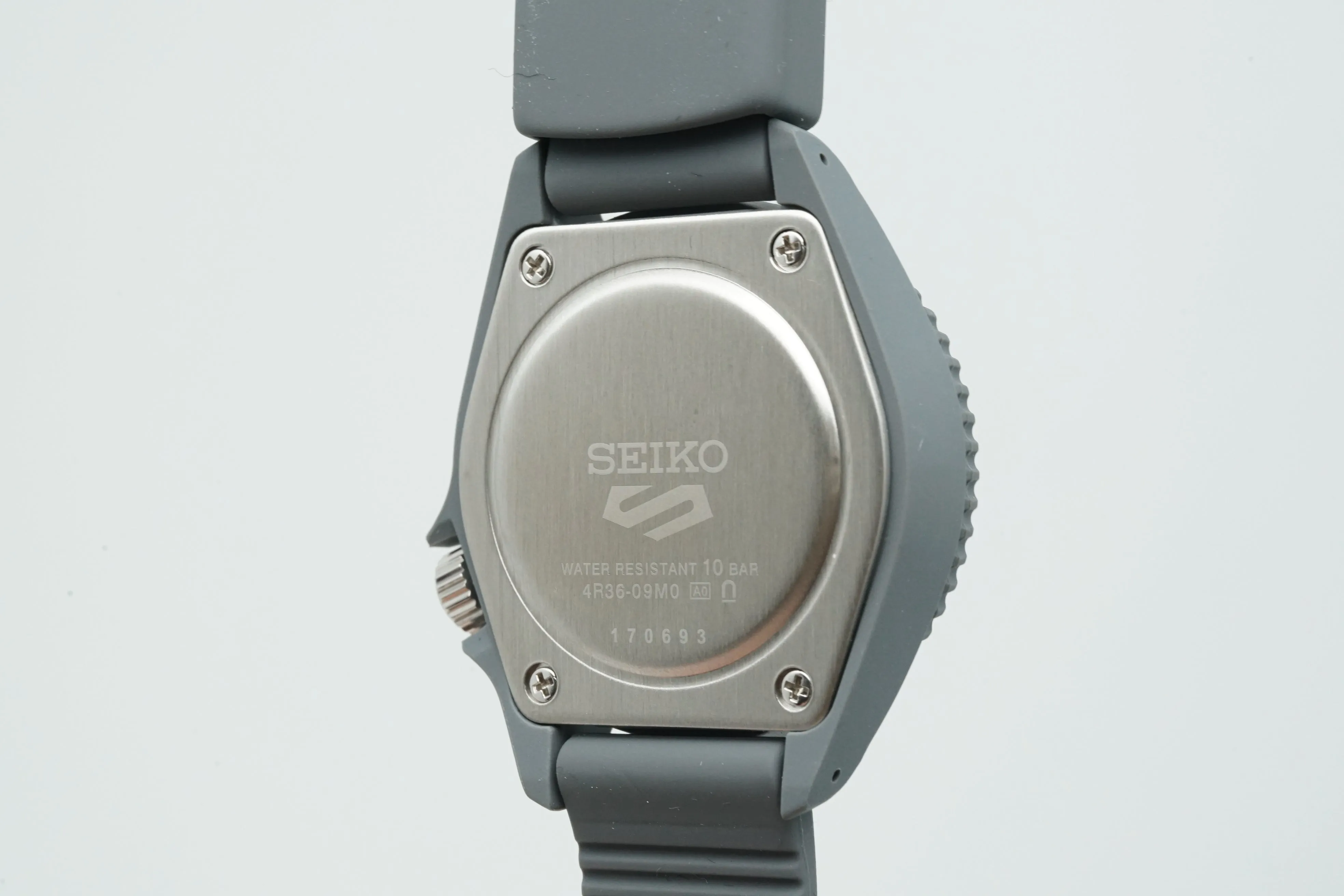 Seiko 5 Sports SRPG81K Grey Bio-Plastic Automatic Sports Watch
