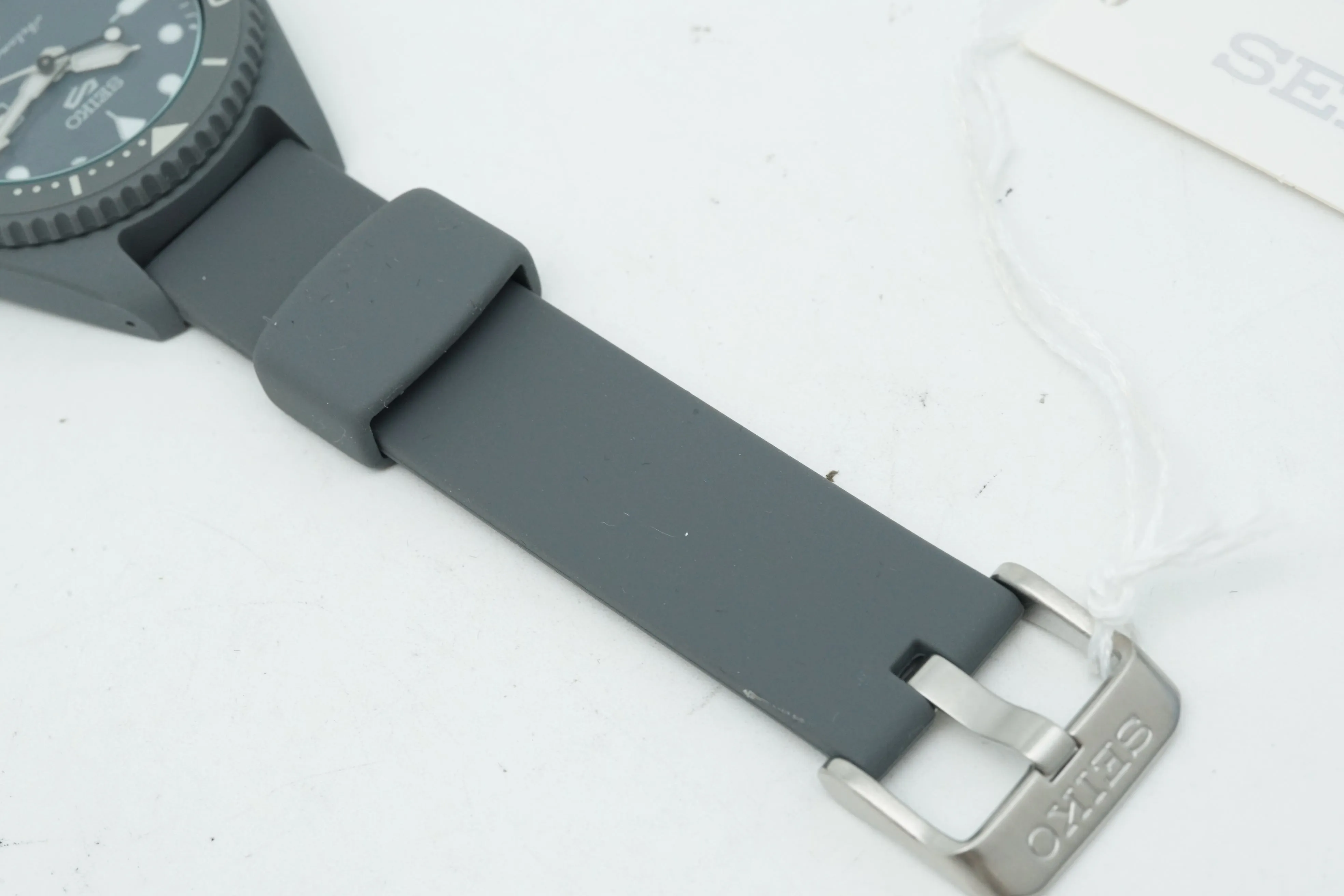 Seiko 5 Sports SRPG81K Grey Bio-Plastic Automatic Sports Watch