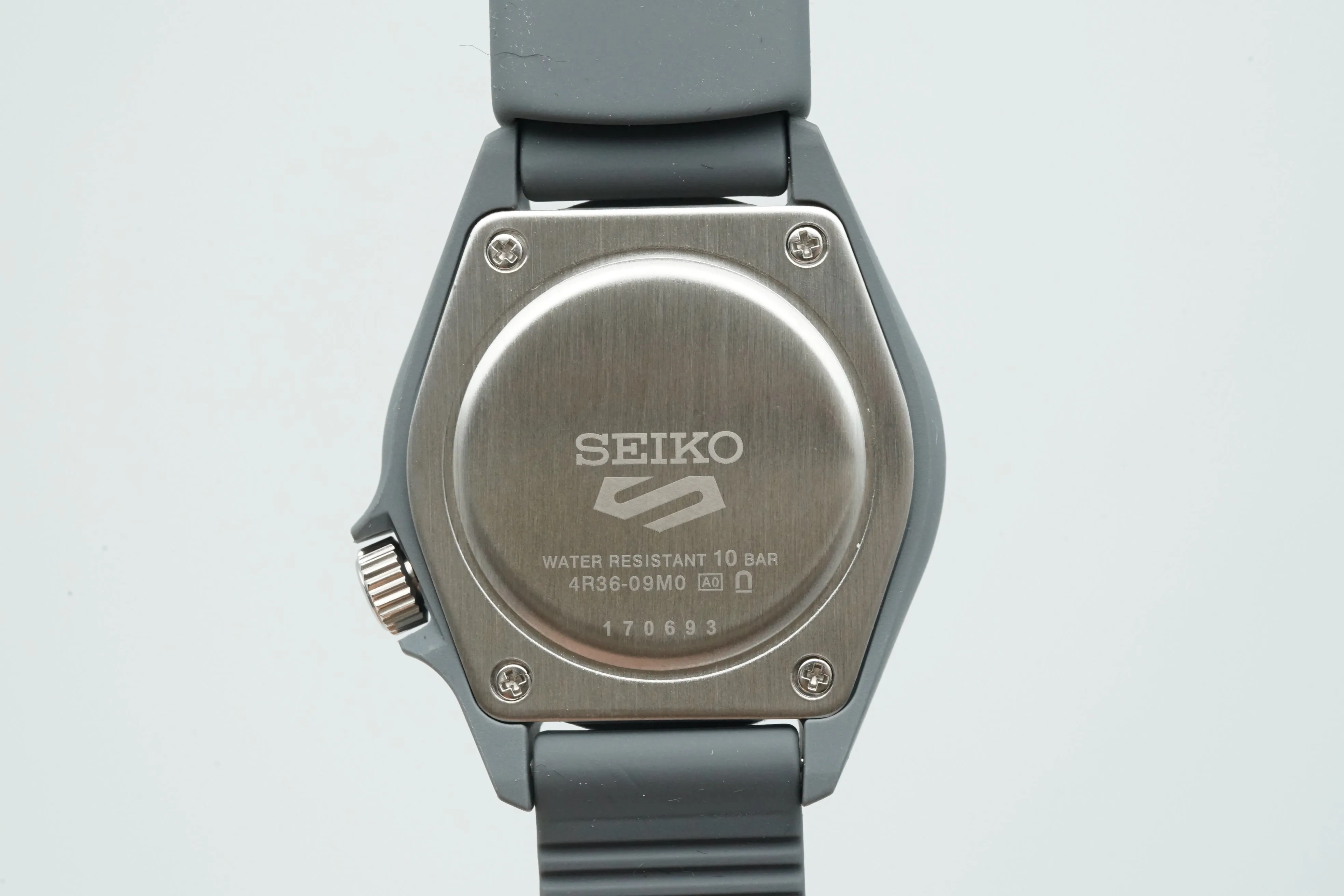 Seiko 5 Sports SRPG81K Grey Bio-Plastic Automatic Sports Watch
