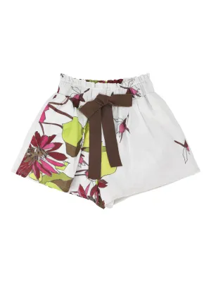 Silvia Tcherassi Giorgio Short in Botanical Multifloral
