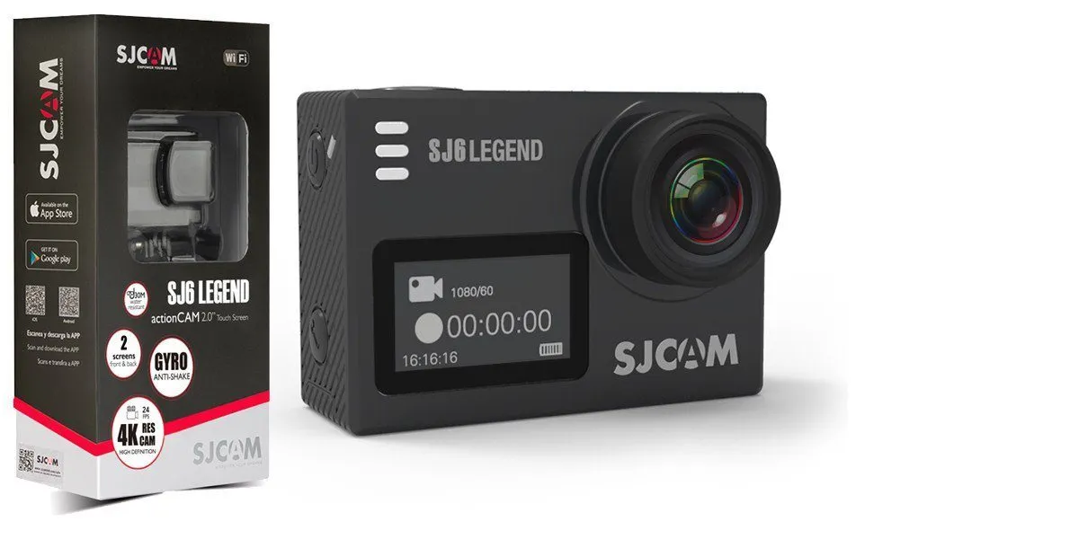 SJCAM SJ6 LEGEND 4K 24fps Ultra HD Novatek 96660 Waterproof Action Camera