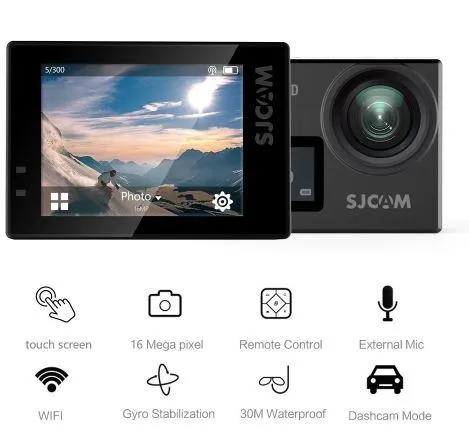 SJCAM SJ6 LEGEND 4K 24fps Ultra HD Novatek 96660 Waterproof Action Camera