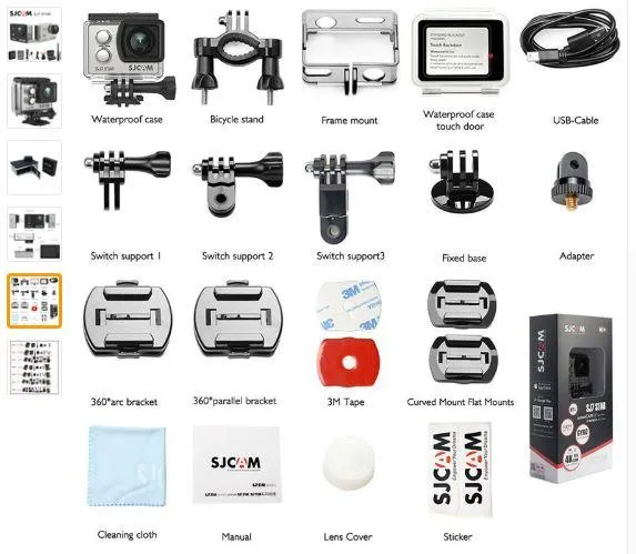 SJCAM SJ7 Star Sports Action Camera 4K DV Ultra HD