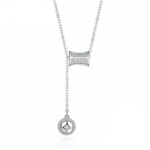 Solid 925 Sterling Silver Necklace Design Wedding Accessories Fashion Jewelry Necklaces & Pendants For Women