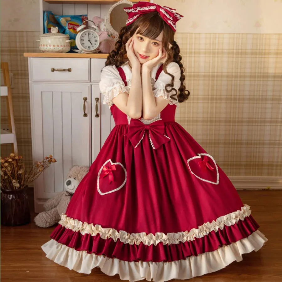 Summer Sweet and Lovely Lolita Jumper Skirt