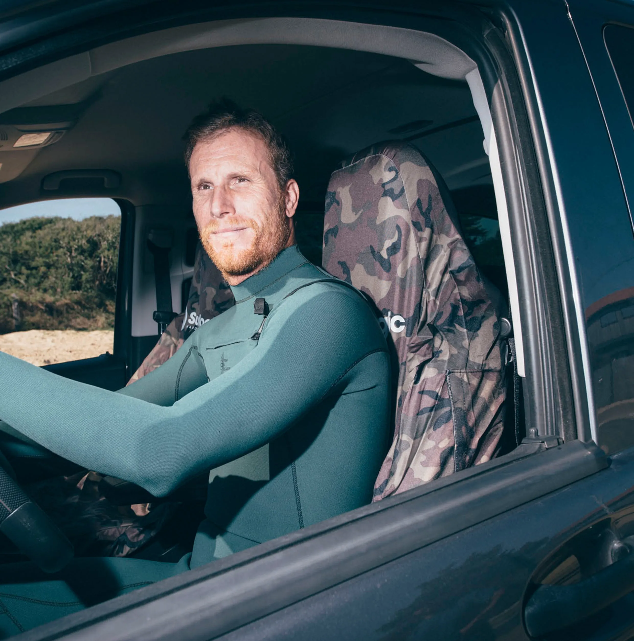 Surflogic - Waterproof Seat Cover Camo (1 Piece) - IBF