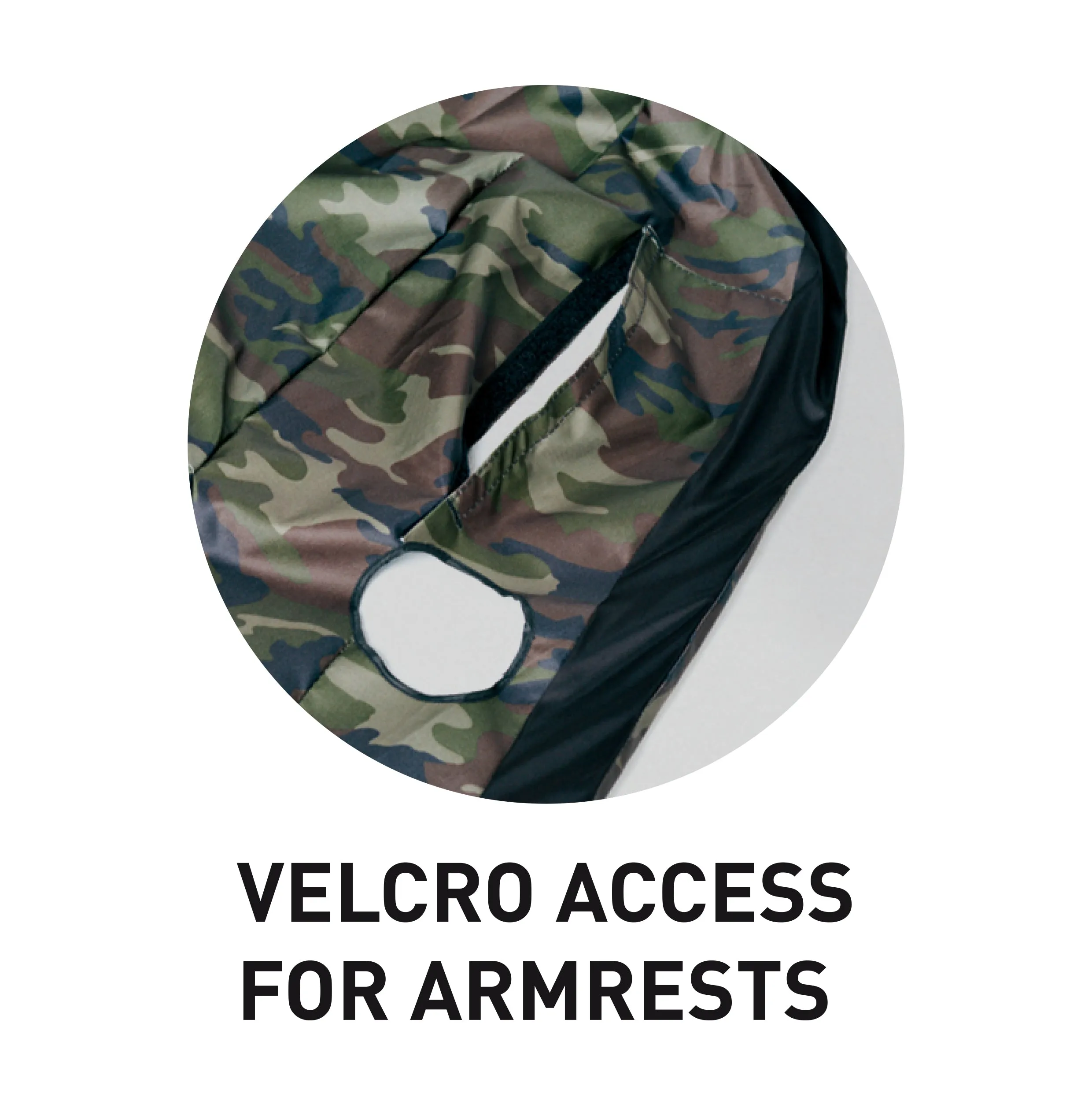 Surflogic - Waterproof Seat Cover Camo (1 Piece) - IBF