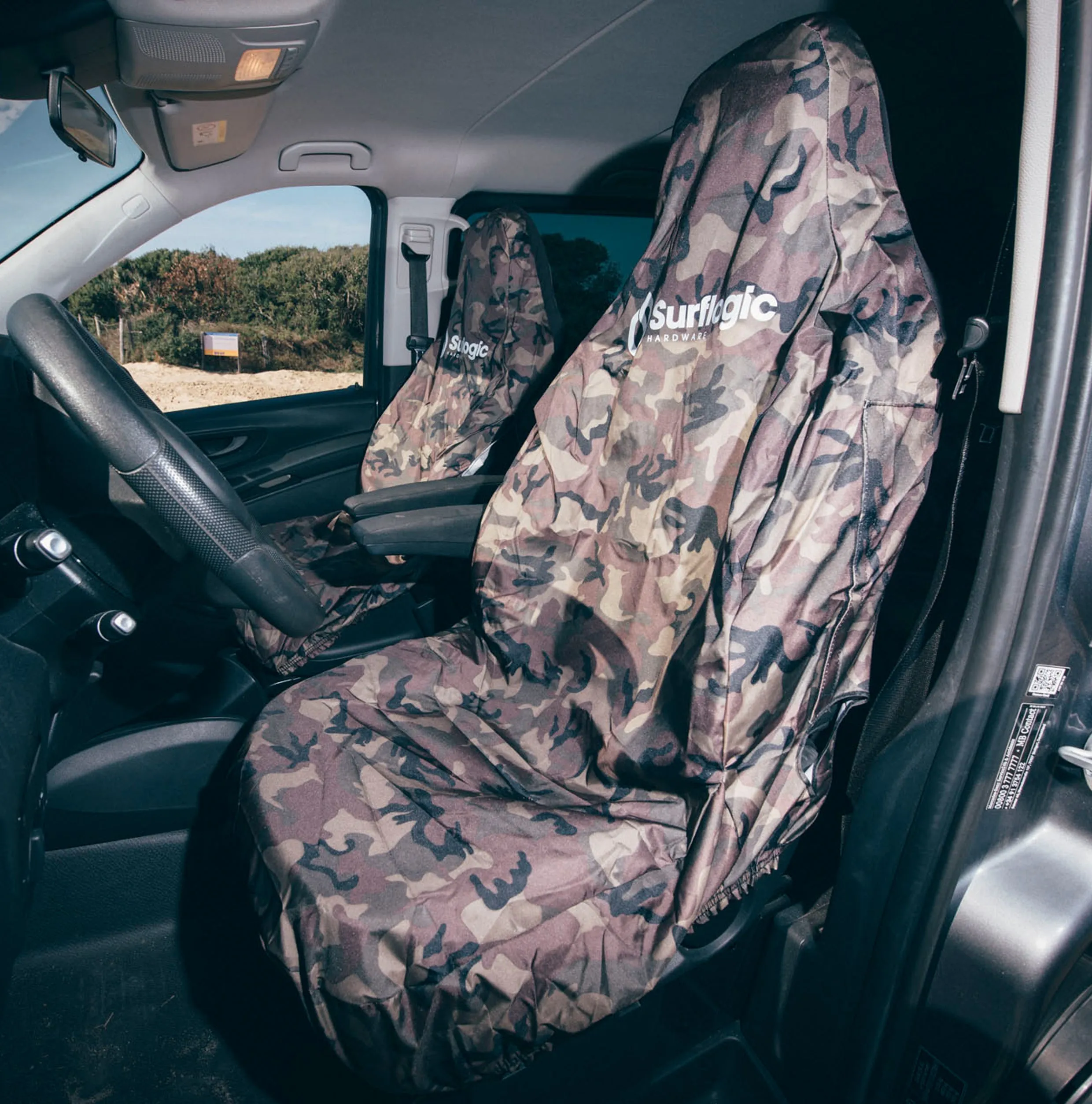 Surflogic - Waterproof Seat Cover Camo (1 Piece) - IBF