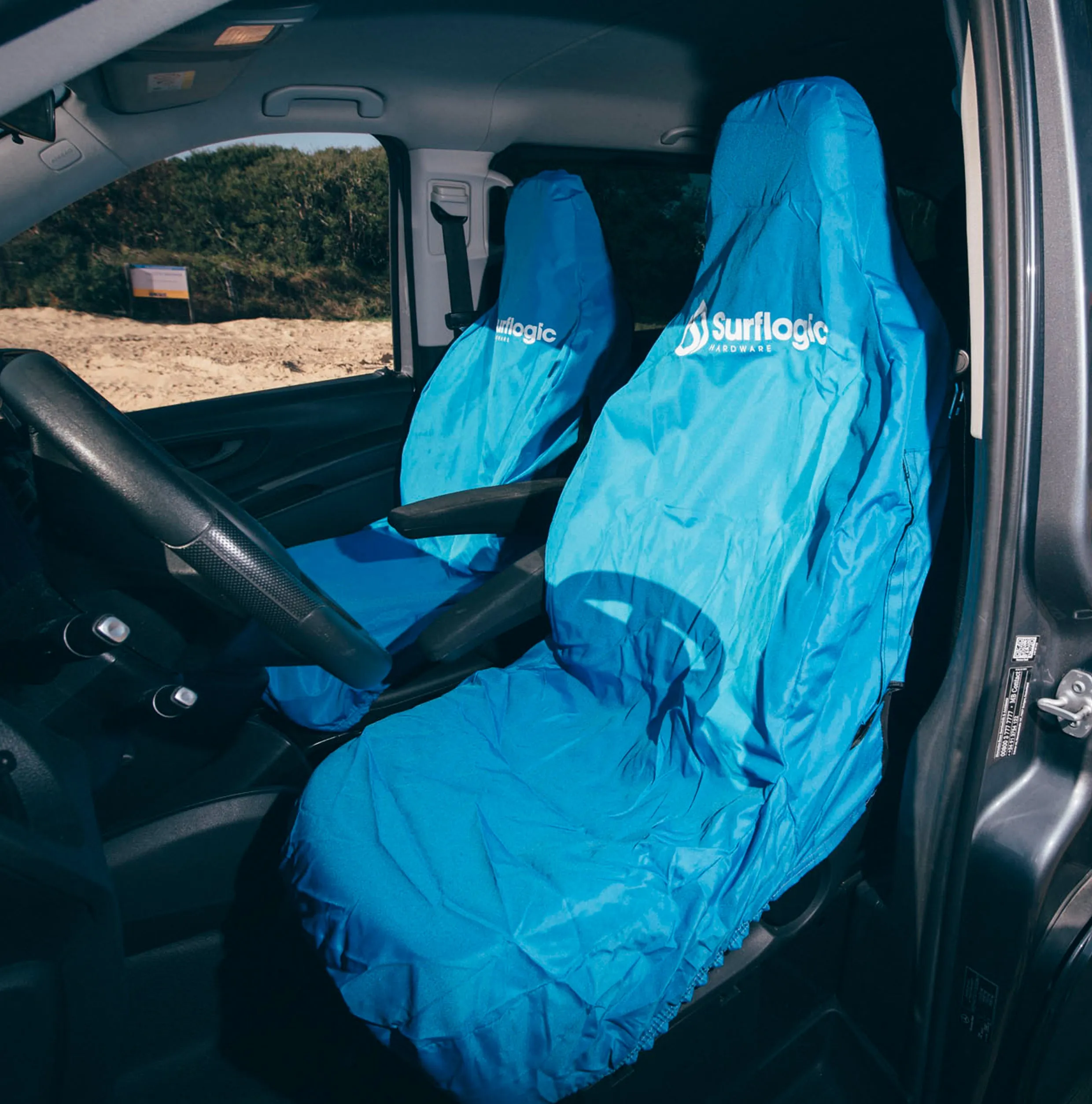 Surflogic - Waterproof Seat Cover Cyan (1 Piece) - SLH