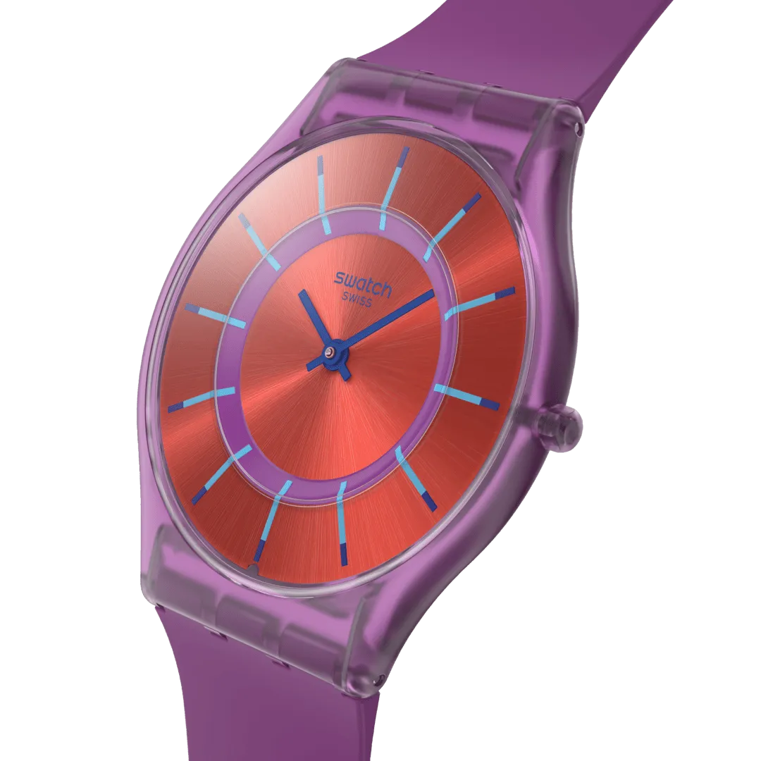 Swatch Jamys Grape Dream Originals Skin 34mm SS08V108 watch